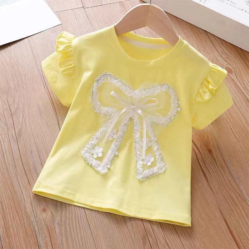 T-Shirt met Grote Strik 🎀✨