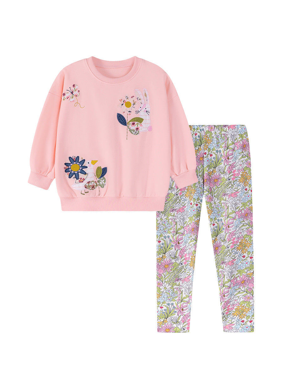 ByJamila – Sweet Embroidered Girl Setje 🌸🧸✨