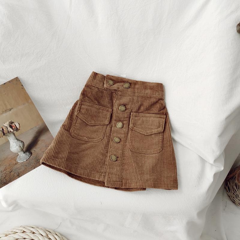 Corduroy rokje bruin & beige – tijdloos en zacht 🤎