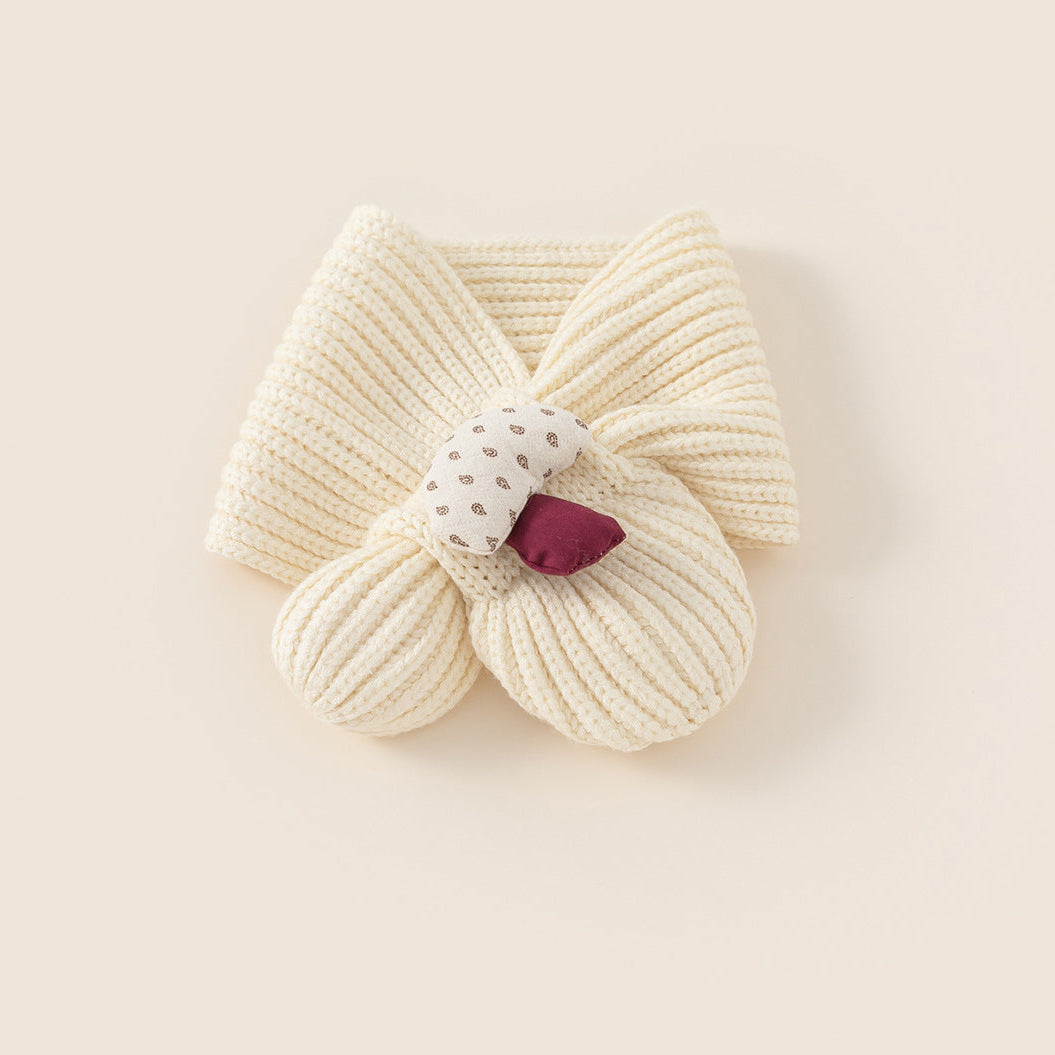 ByJamila – Mushroom Button Knit Sjaaltje 🍄🧣✨