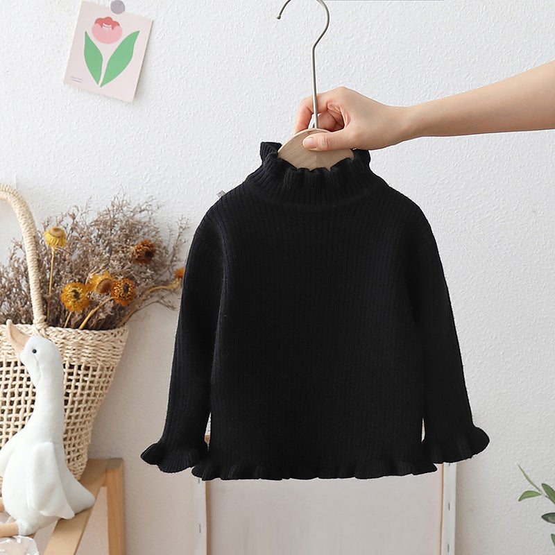 ByJamila - Langarm Shirt met Roesjes & Fleece 🌸✨