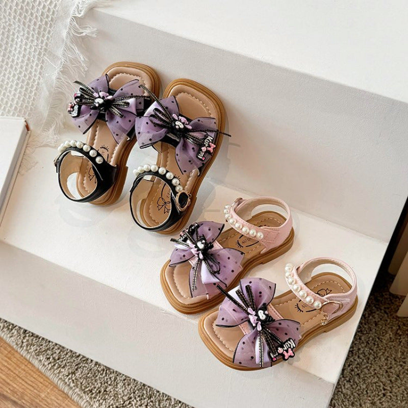 ByJamila - Kinder Sandalen met Grote Strik 🎀