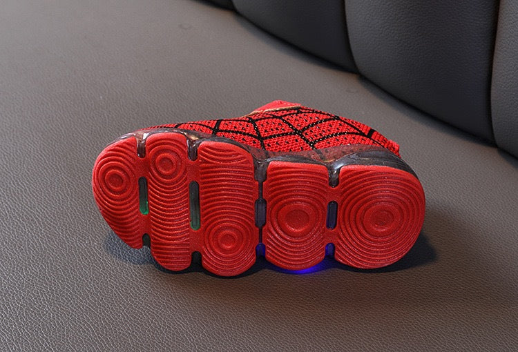 ByJamila - Superheld Sneakers met Lampjes 🕷️👟