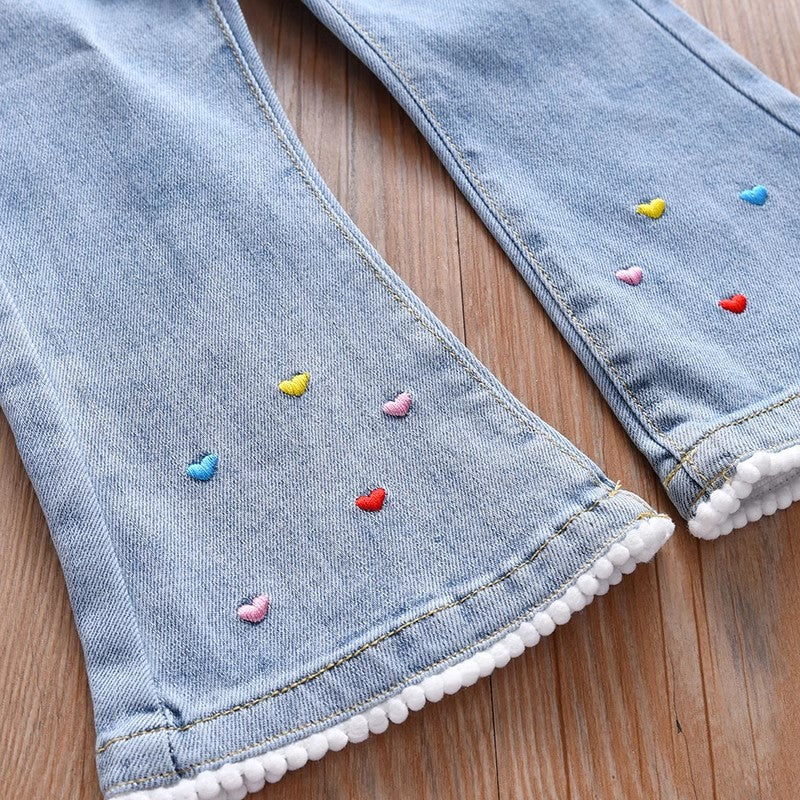 ByJamila - Jeans met Speelse Prints 👖✨