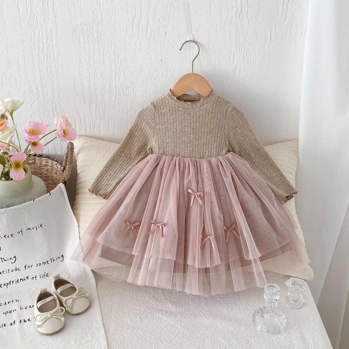 ByJamila – Soft Tulle Bow Dress