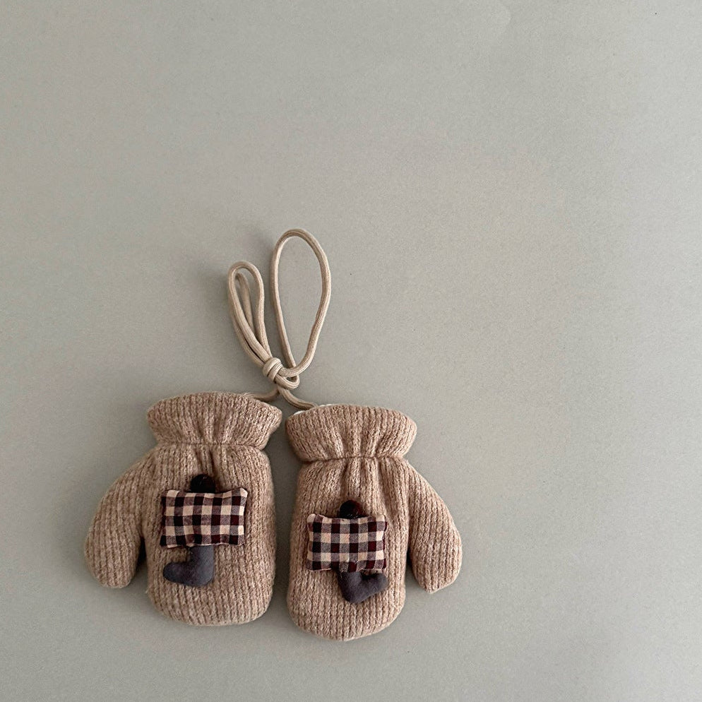 ByJamila – Schattige Paddenstoel Wantjes van Zachte Wol🍄🧤
