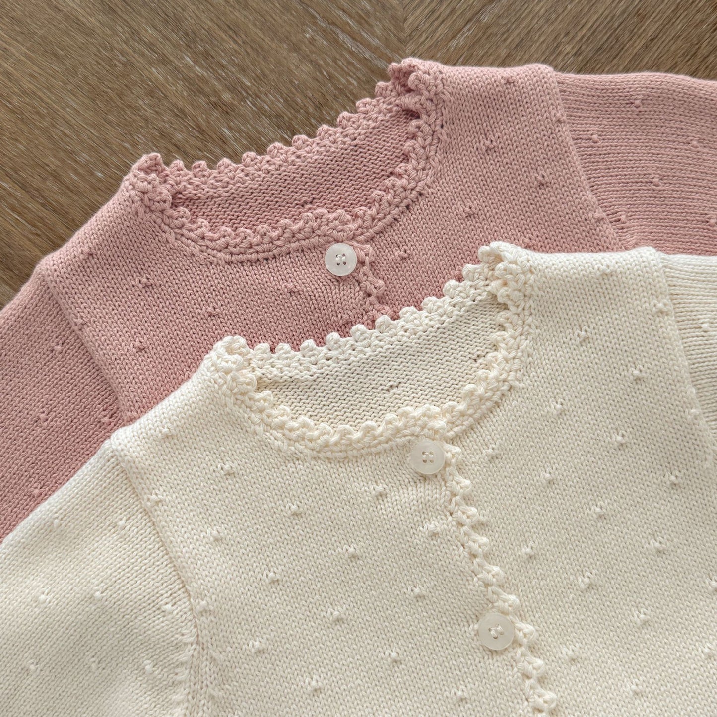 ByJamila - Sweet Blossom Knit Cardigan 🌸🧸