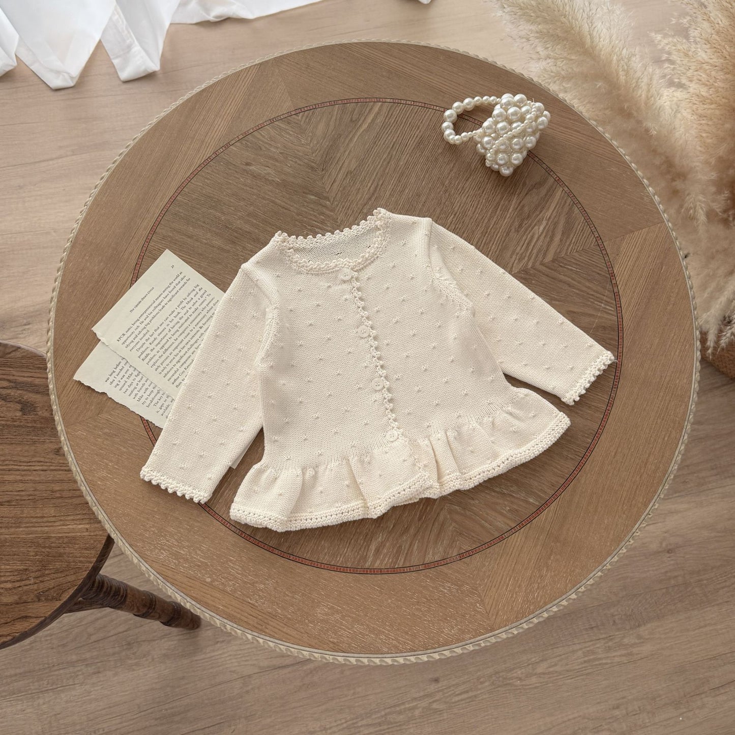 ByJamila - Sweet Blossom Knit Cardigan 🌸🧸