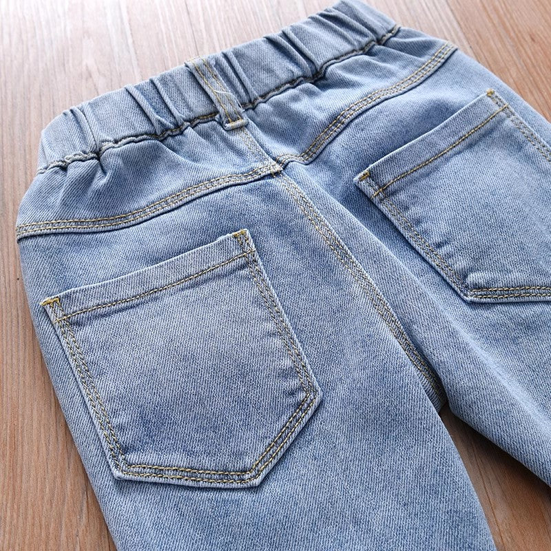 ByJamila - Jeans met Speelse Prints 👖✨