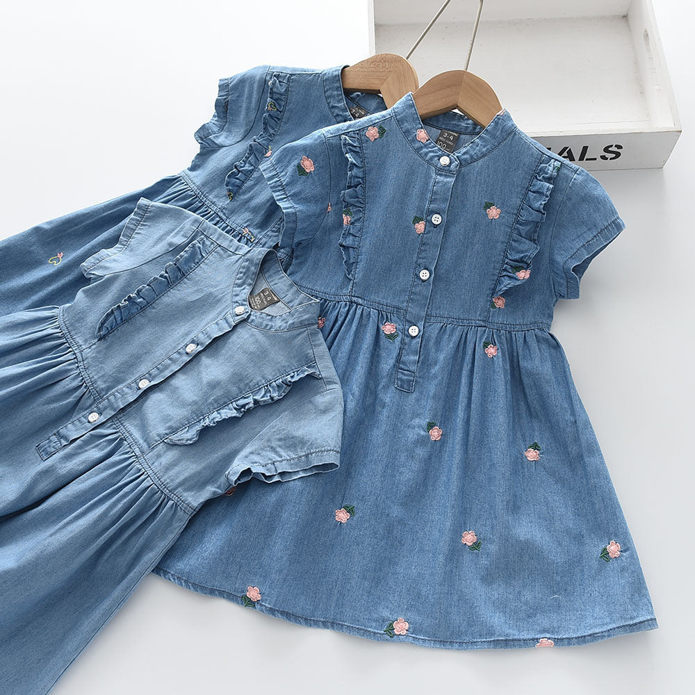 ByJamila - Denim Dream Jurkje 💙🌸