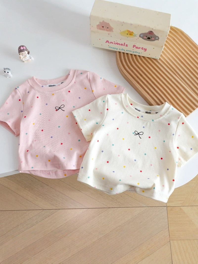 ByJamila – Katoenen Shirtje met Strikje 🤍🎀
