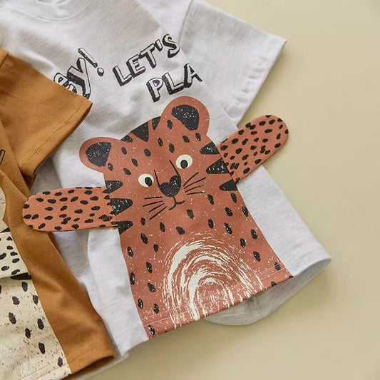 ByJamila - Hey, Let's Play Tiger Tee 🐯🤍