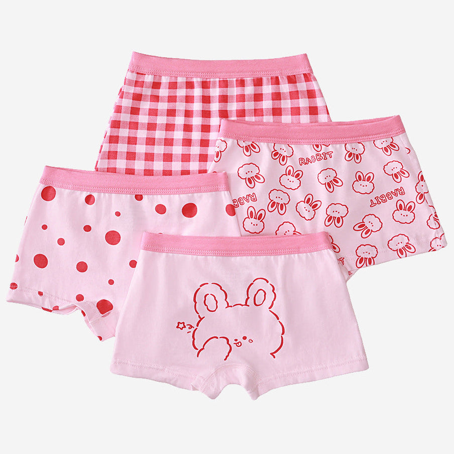 ByJamila - Schattige Prints Onderbroekjes 4-Pack 💞👧