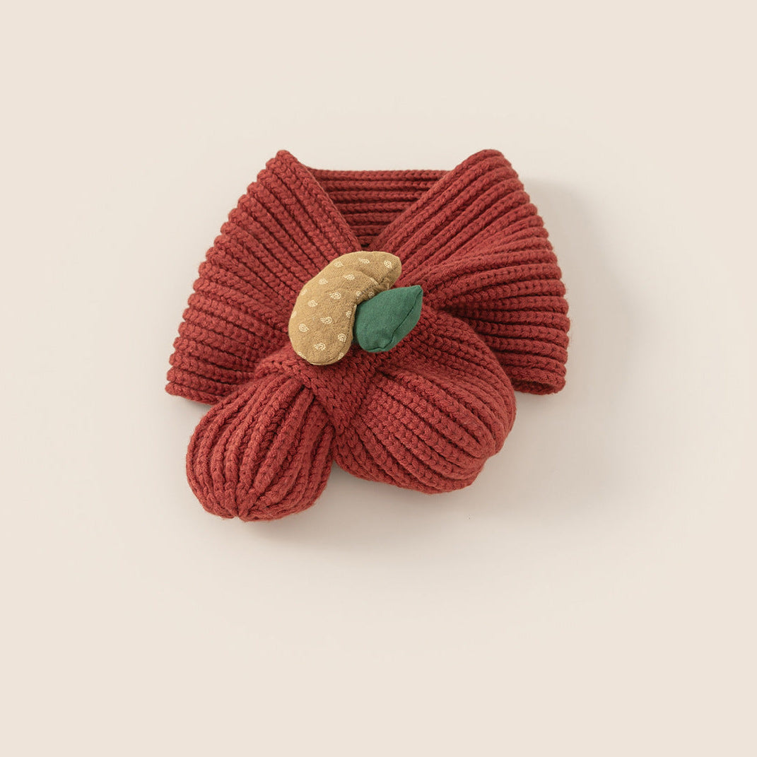 ByJamila – Mushroom Button Knit Sjaaltje 🍄🧣✨