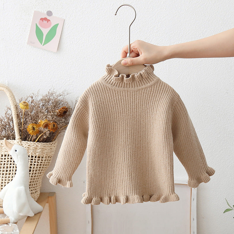 ByJamila - Langarm Shirt met Roesjes & Fleece 🌸✨
