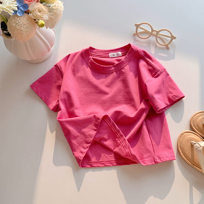 Basic Katoenen T-Shirtjes 🌸☀️