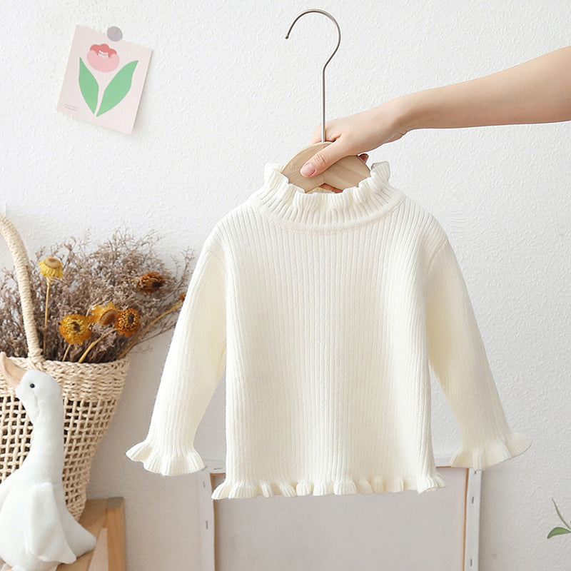ByJamila - Langarm Shirt met Roesjes & Fleece 🌸✨
