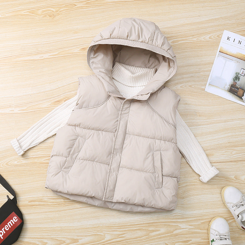 Bodywarmers met capuchon – beige, camel & zwart 🤎🖤☁️
