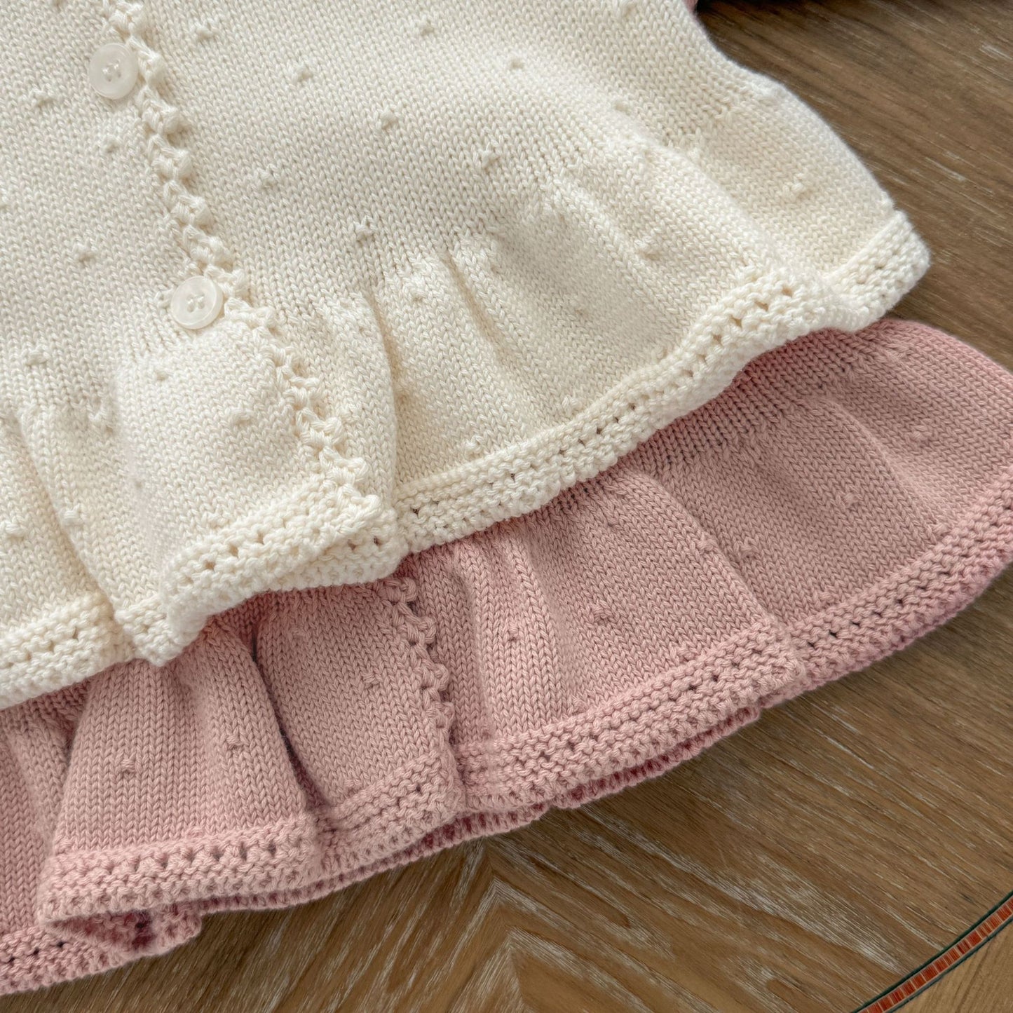 ByJamila - Sweet Blossom Knit Cardigan 🌸🧸