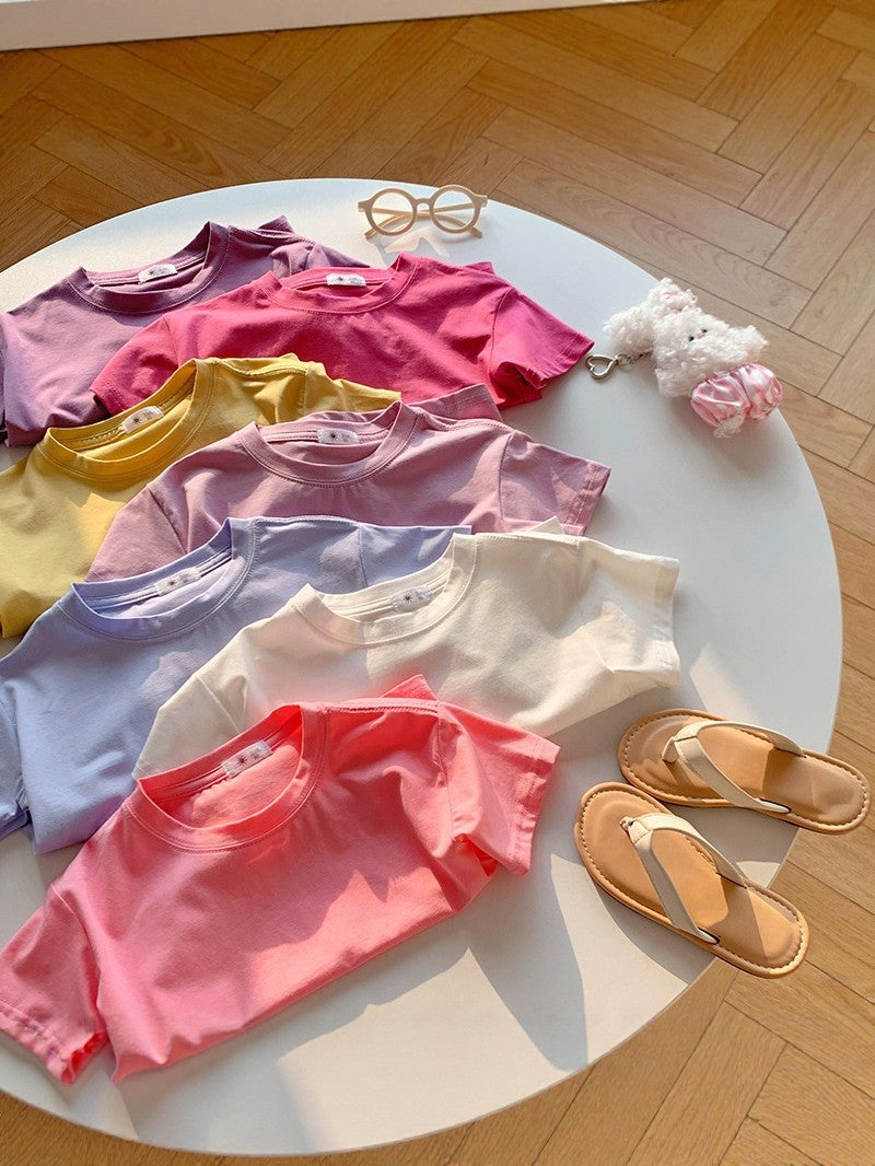 Basic Katoenen T-Shirtjes 🌸☀️