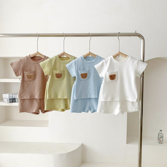 ByJamila - Teddy Rib Summer Set 🧸☀️