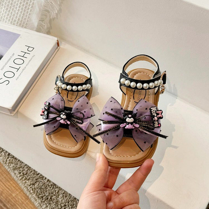 ByJamila - Kinder Sandalen met Grote Strik 🎀