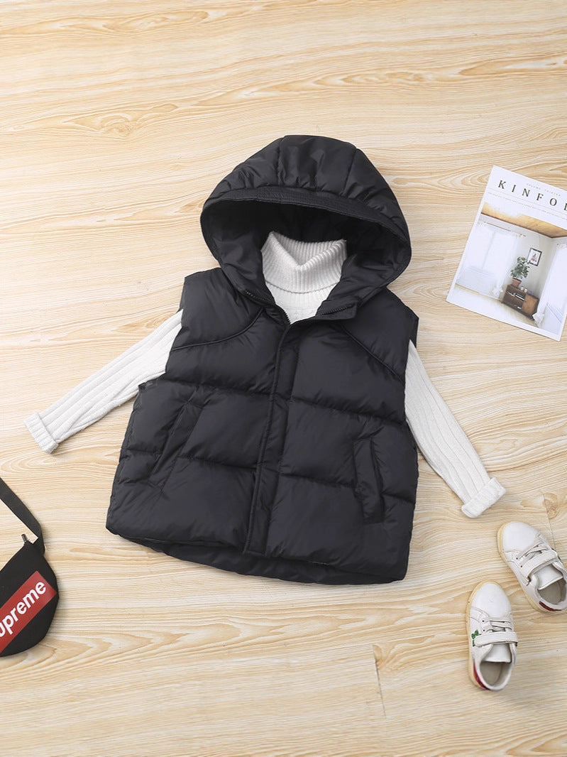 Bodywarmers met capuchon – beige, camel & zwart 🤎🖤☁️