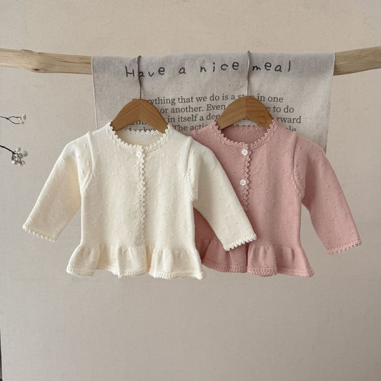 ByJamila - Sweet Blossom Knit Cardigan 🌸🧸