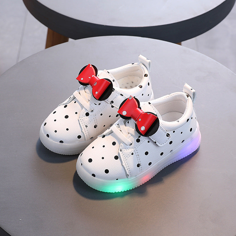 ByJamila - Minnie Sneakers met Lampjes 🎀👟