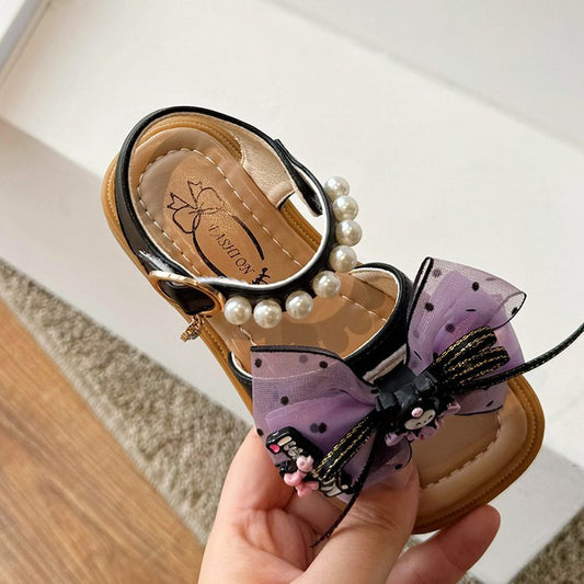 ByJamila - Kinder Sandalen met Grote Strik 🎀