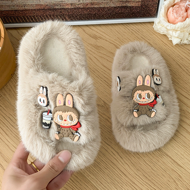 ByJamila – Labubu Slofjes 4 Kleuren “Cozy Toes” 🧦