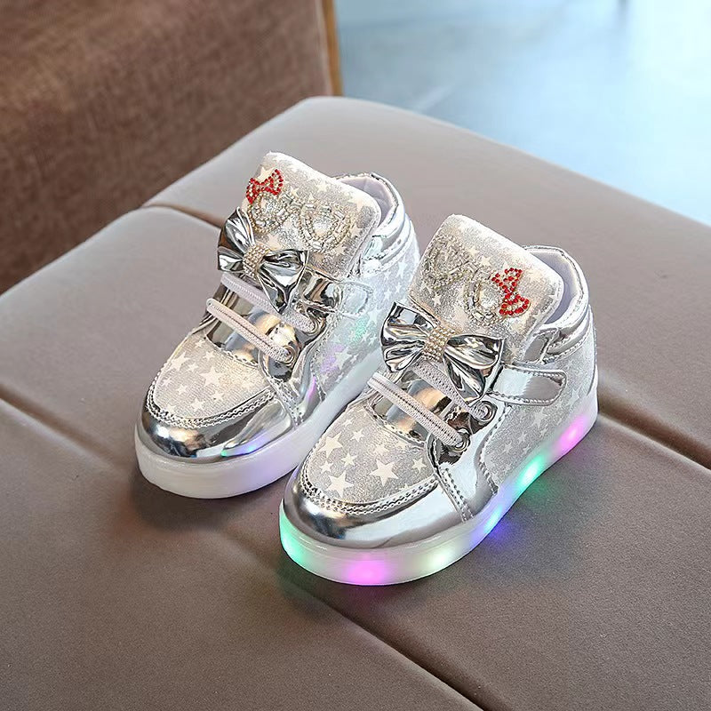 ByJamila - Bling Bling Sterren Sneakers met Lampjes ⭐👟