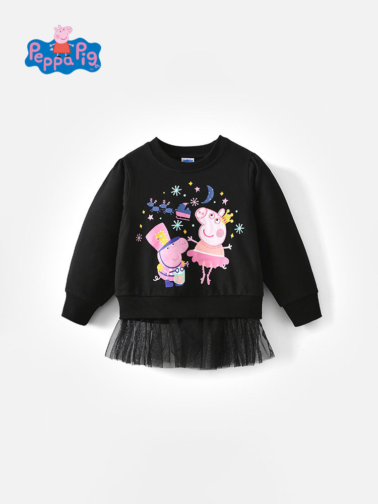 ByJamila – Peppa Pig Trui met Tule 🎀🐷
