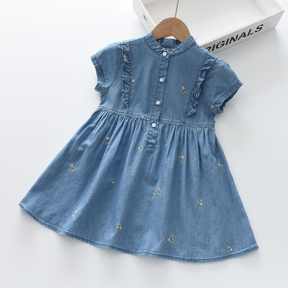 ByJamila - Denim Dream Jurkje 💙🌸