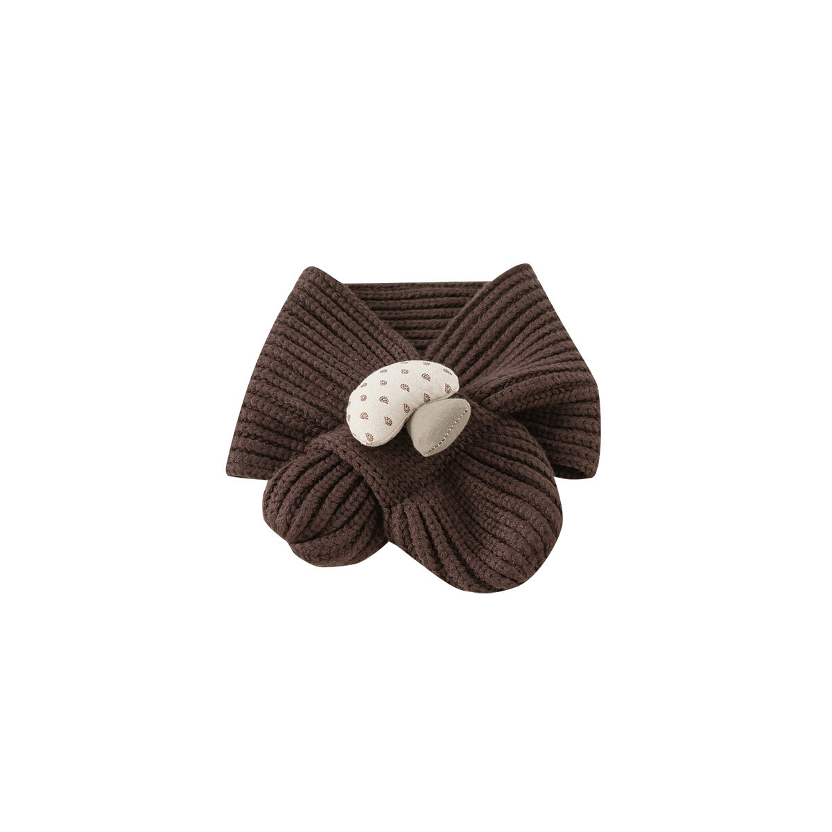 ByJamila – Mushroom Button Knit Sjaaltje 🍄🧣✨
