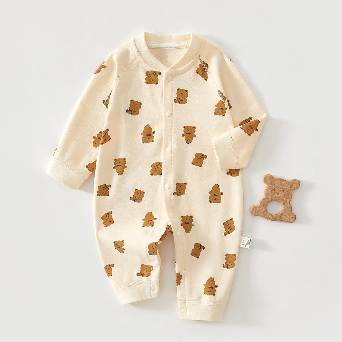 Neutraal Boxpakje met Bruin Beertje 🧸🤎