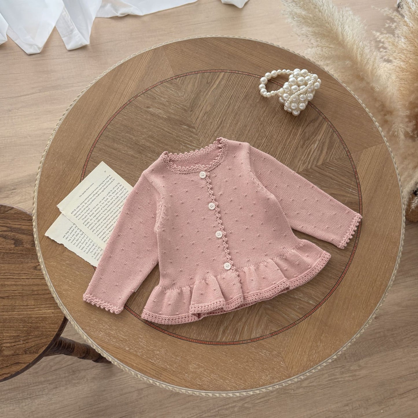 ByJamila - Sweet Blossom Knit Cardigan 🌸🧸
