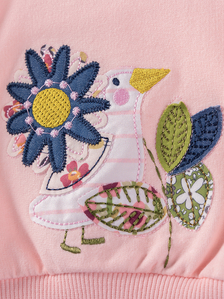 ByJamila – Sweet Embroidered Girl Setje 🌸🧸✨