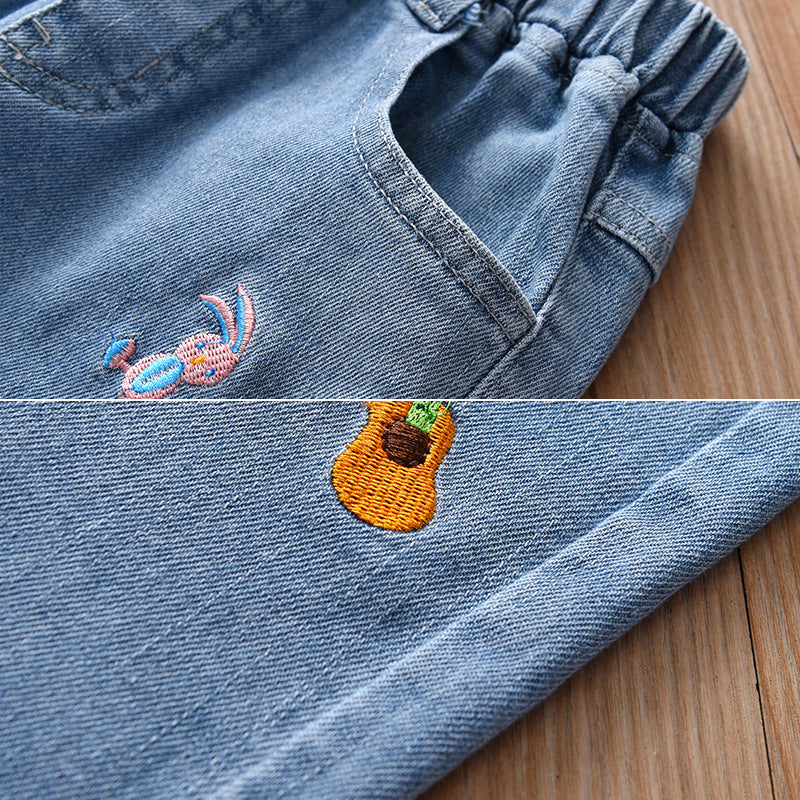 ByJamila - Jeans met Speelse Prints 👖✨