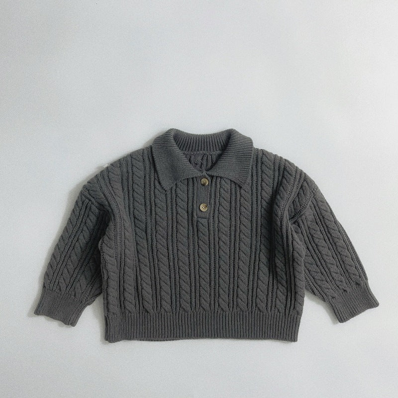 ByJamila - Autumn Tales Polo Sweater 🍂🤍