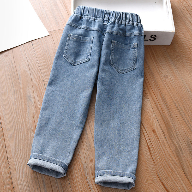ByJamila - Jeans met Speelse Prints 👖✨