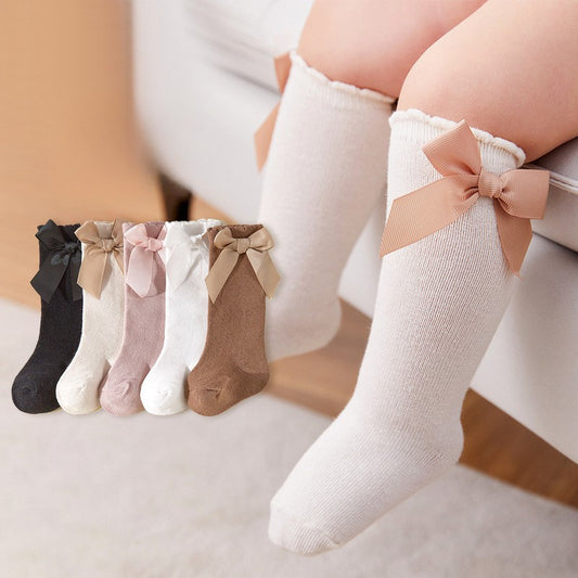 ByJamila – 5-Pack Meisjessokken met Strik 🎀