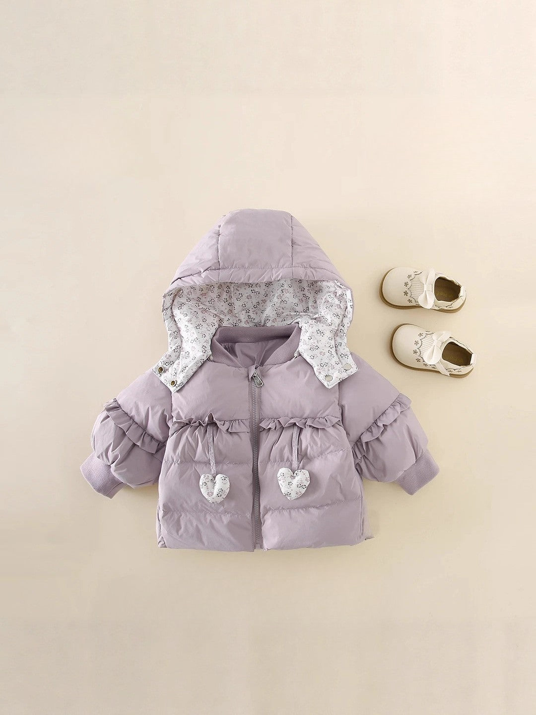 By Jamila – Gewatteerde Babyjas “Violet Dreams” (Paars)