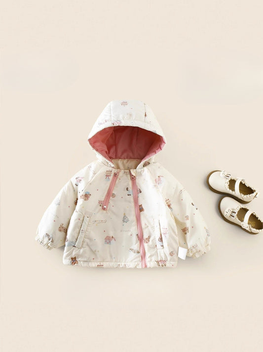 ByJamila - Schattig Herfst/Regenjasje met Vrolijke Print 🍂🌈☔