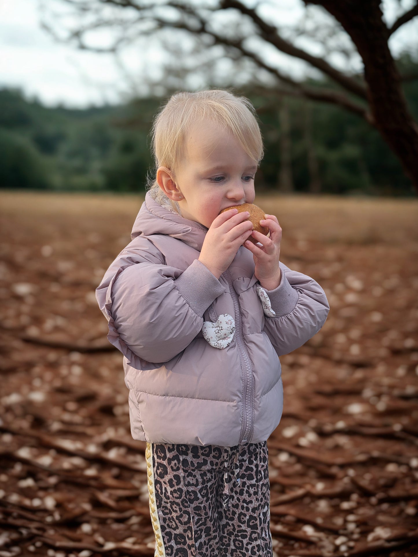 By Jamila – Gewatteerde Babyjas “Violet Dreams” (Paars)