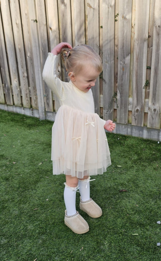 ByJamila – Soft Tulle Bow Dress