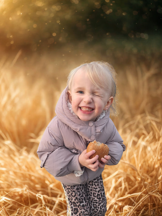 By Jamila – Gewatteerde Babyjas “Violet Dreams” (Paars)