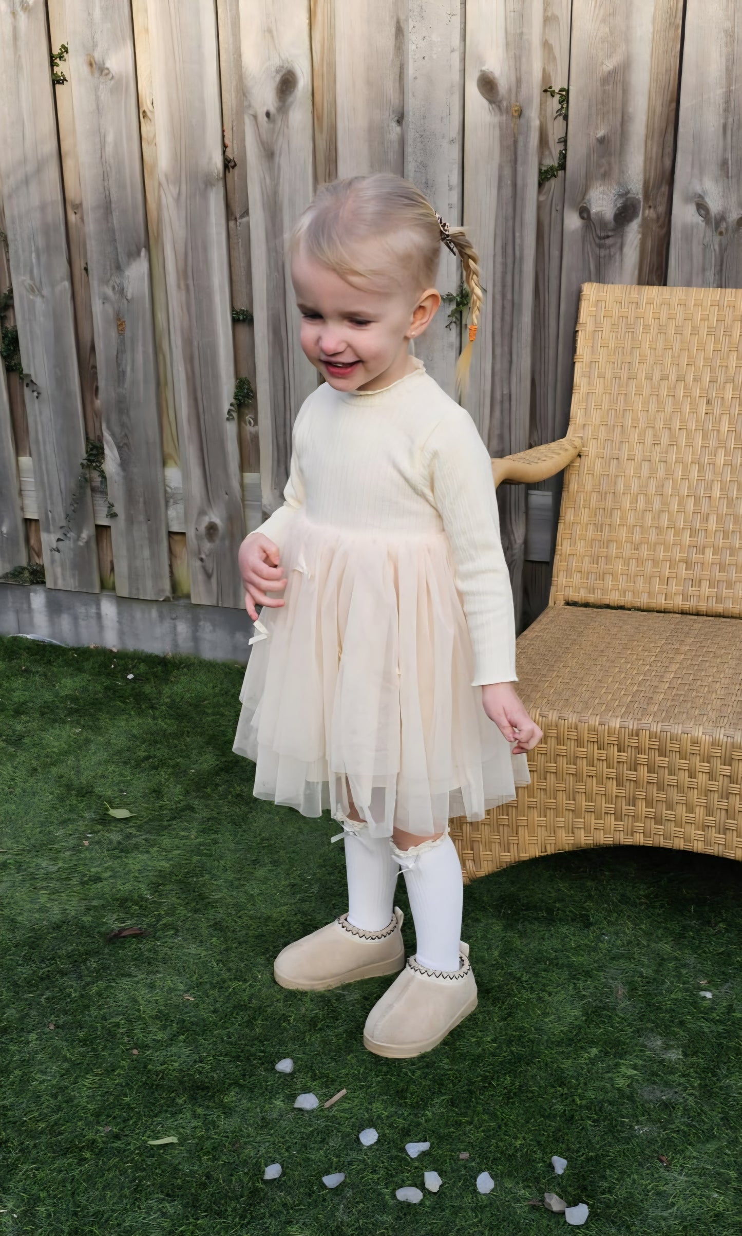 ByJamila – Soft Tulle Bow Dress